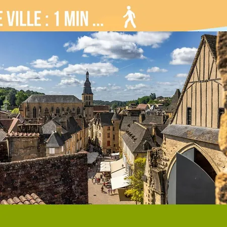 2 Pieces, Centre Historique, Climatise, Eperia شقة سارلا لا كانيدا